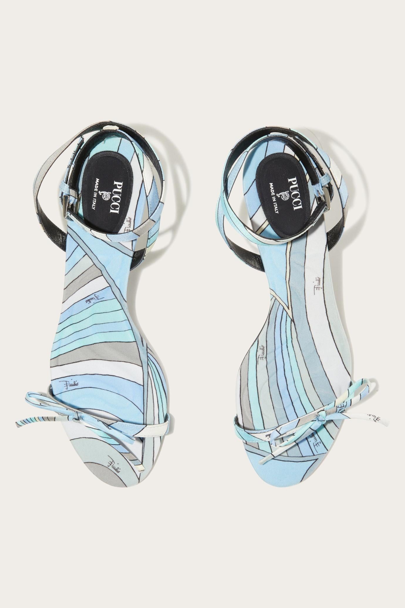 PUCCI Shoes | Women Iride-Print Sandals