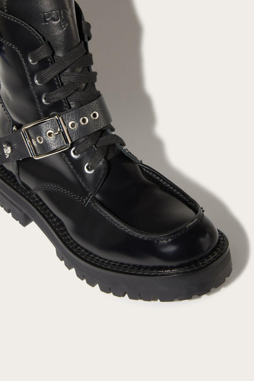 PUCCI Shoes | Women Marmo-Print Leather Boots