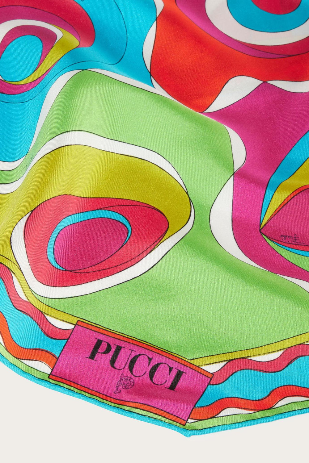 PUCCI Silks | Women Bersaglio-Print Silk-Twill Scarf