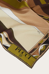 PUCCI Silks | Women Cigni-Print Large Silk-Twill Carré