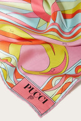 PUCCI Silks | Women Cigni-Print Small Silk-Twill Carré