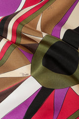 PUCCI Silks | Women Cigni-Print Small Silk-Twill Carré