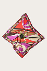 PUCCI Silks | Women Cigni-Print Small Silk-Twill Carré