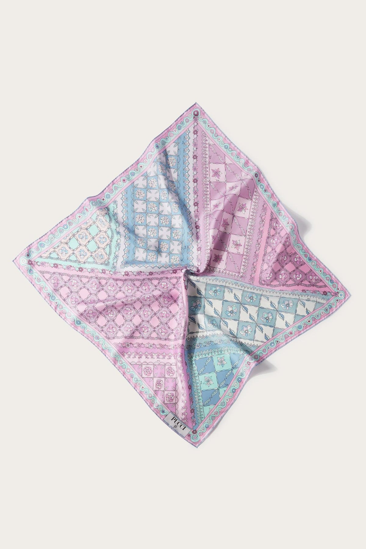 PUCCI Silks | Women Festa-Print Large Silk-Twill Carré