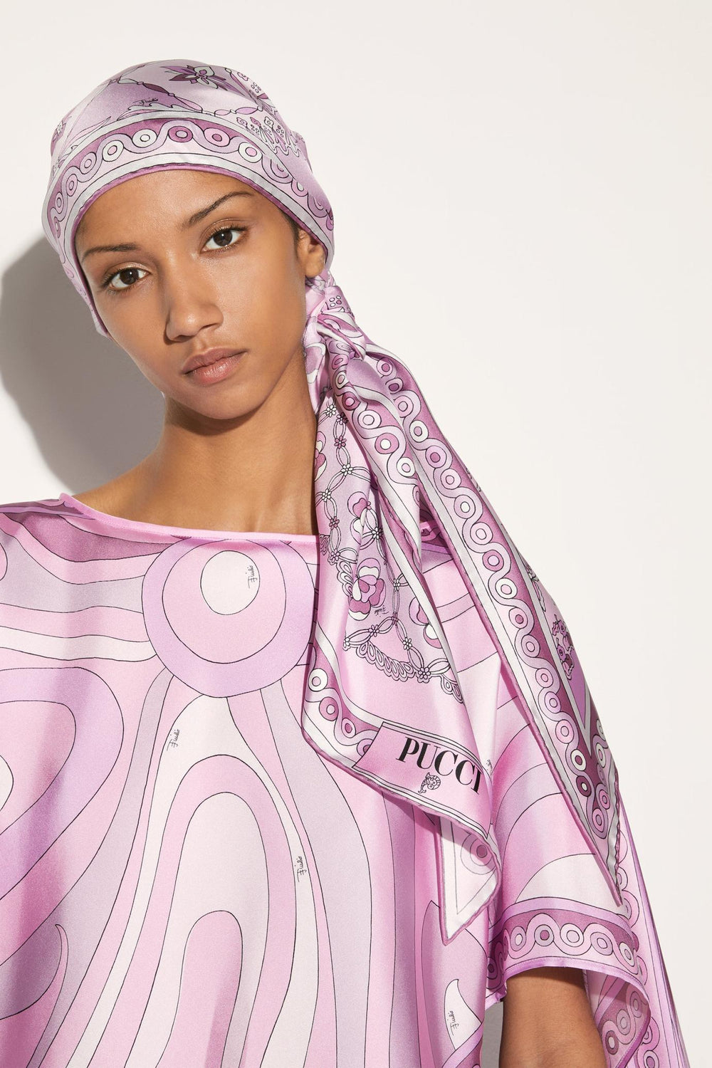 PUCCI Silks | Women Festa-Print Silk-Twill Scarf