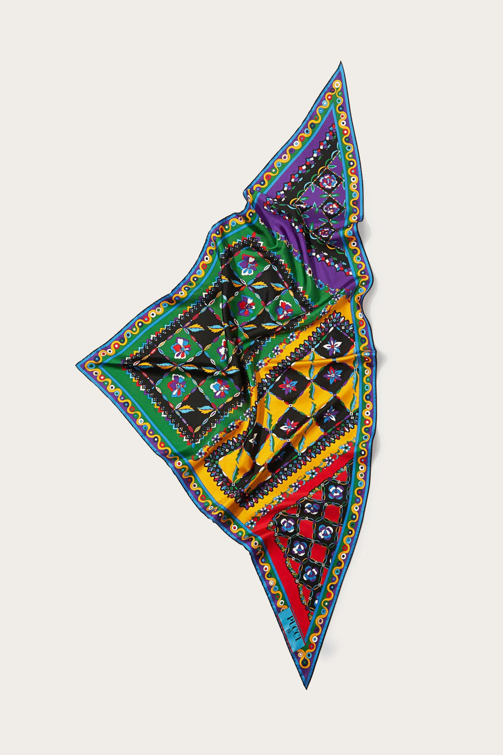 PUCCI Silks | Women Festa-Print Silk-Twill Scarf