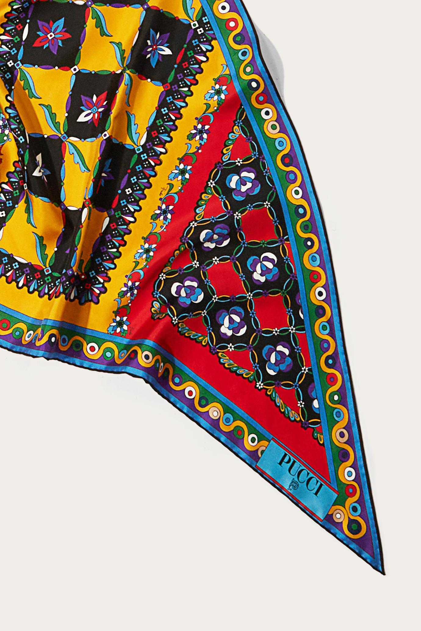 PUCCI Silks | Women Festa-Print Silk-Twill Scarf