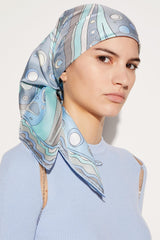 PUCCI Silks | Women Fontane-Print Large Silk-Twill Carré