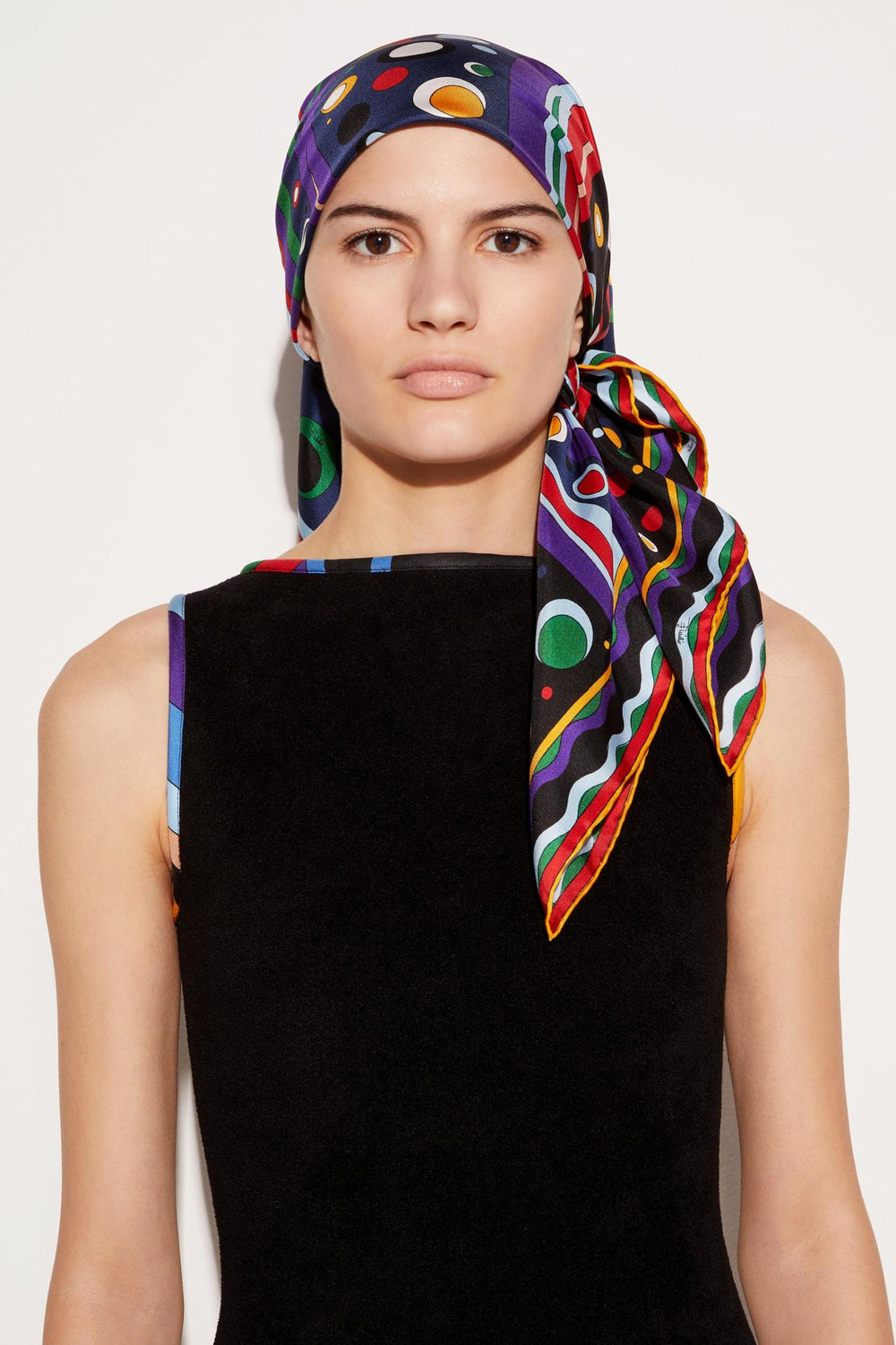 PUCCI Silks | Women Fontane-Print Large Silk-Twill Carré