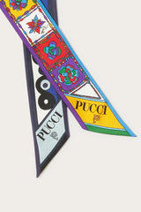 PUCCI Silks | Women Iride And Festa-Print Silk-Twill Scarf