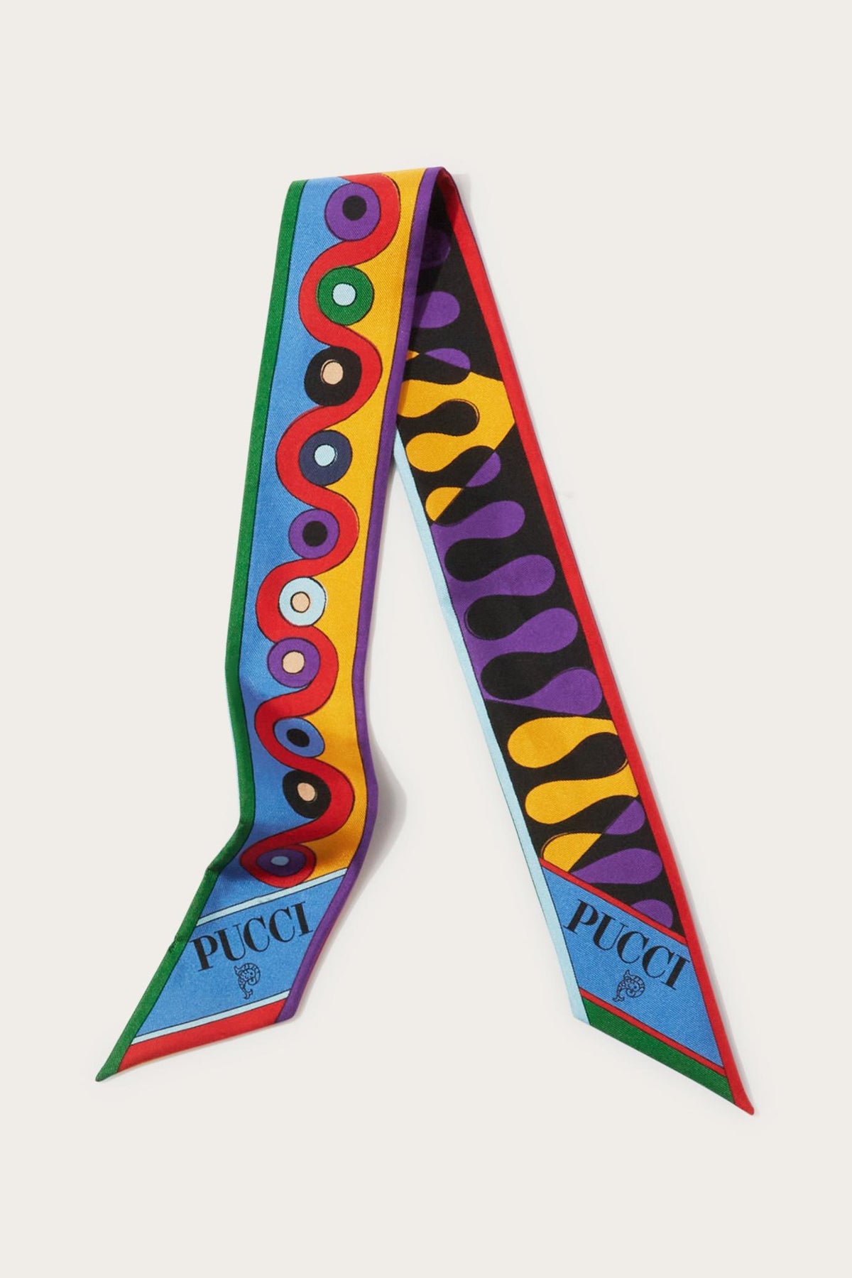 PUCCI Silks | Women Iride And Leocorno-Print Silk-Twill Scarf