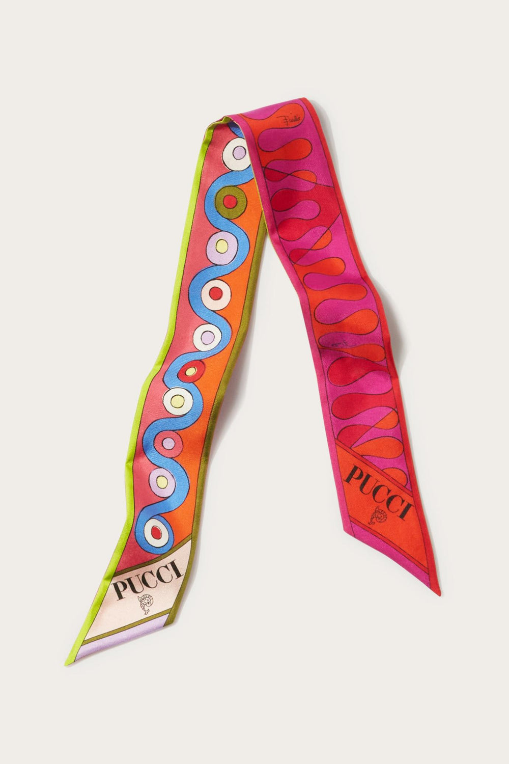 PUCCI Silks | Women Iride And Leocorno-Print Silk-Twill Scarf
