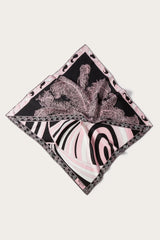 PUCCI Silks | Women Iride And Struzzo-Print Large Silk-Twill Carré