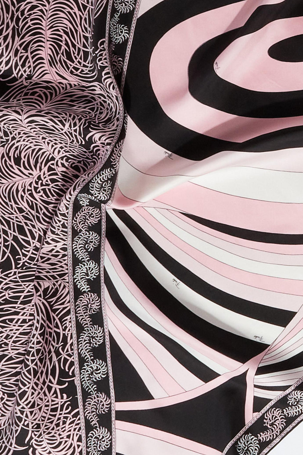 PUCCI Silks | Women Iride And Struzzo-Print Large Silk-Twill Carré