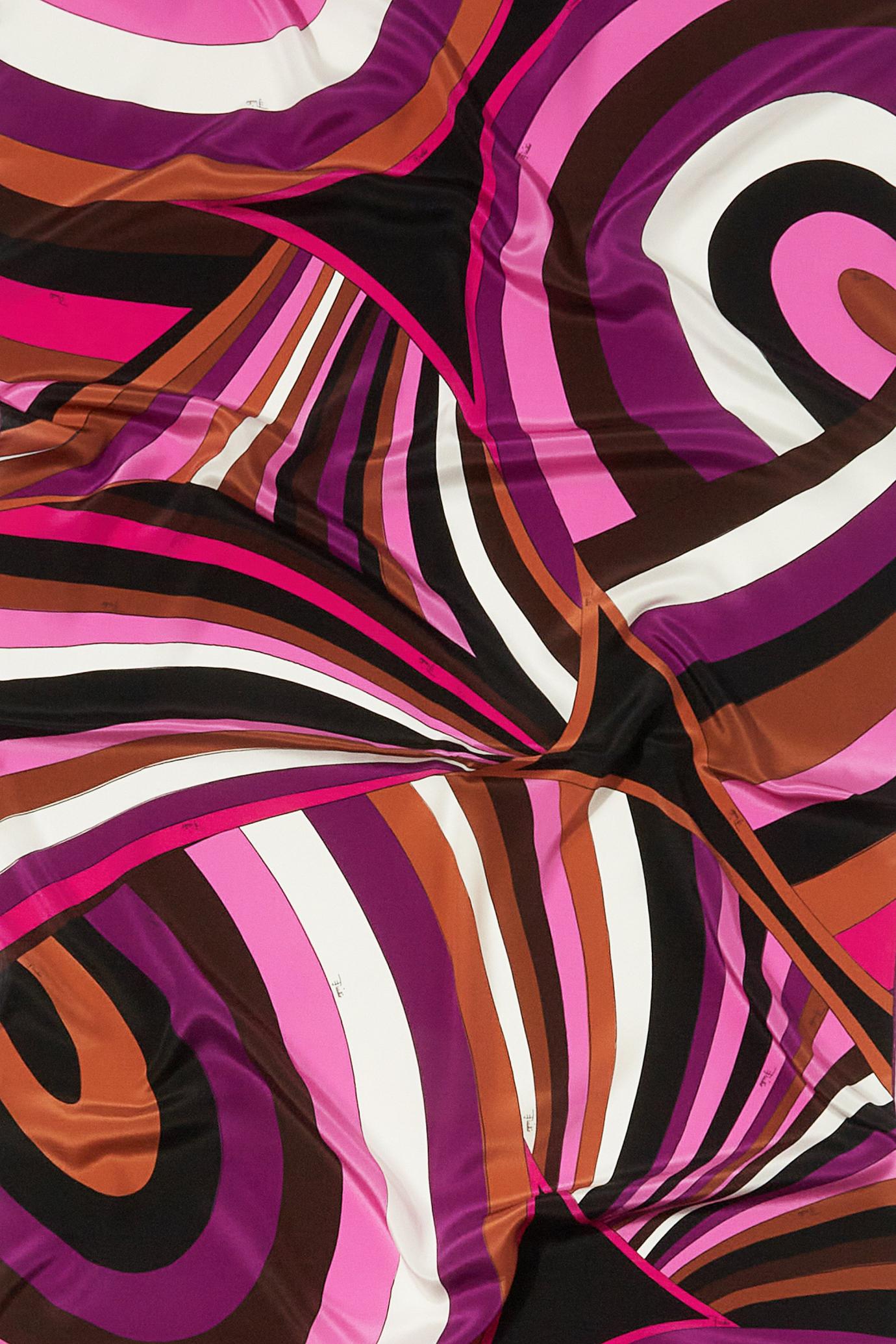 PUCCI Silks | Women Iride-Print Silk Stole