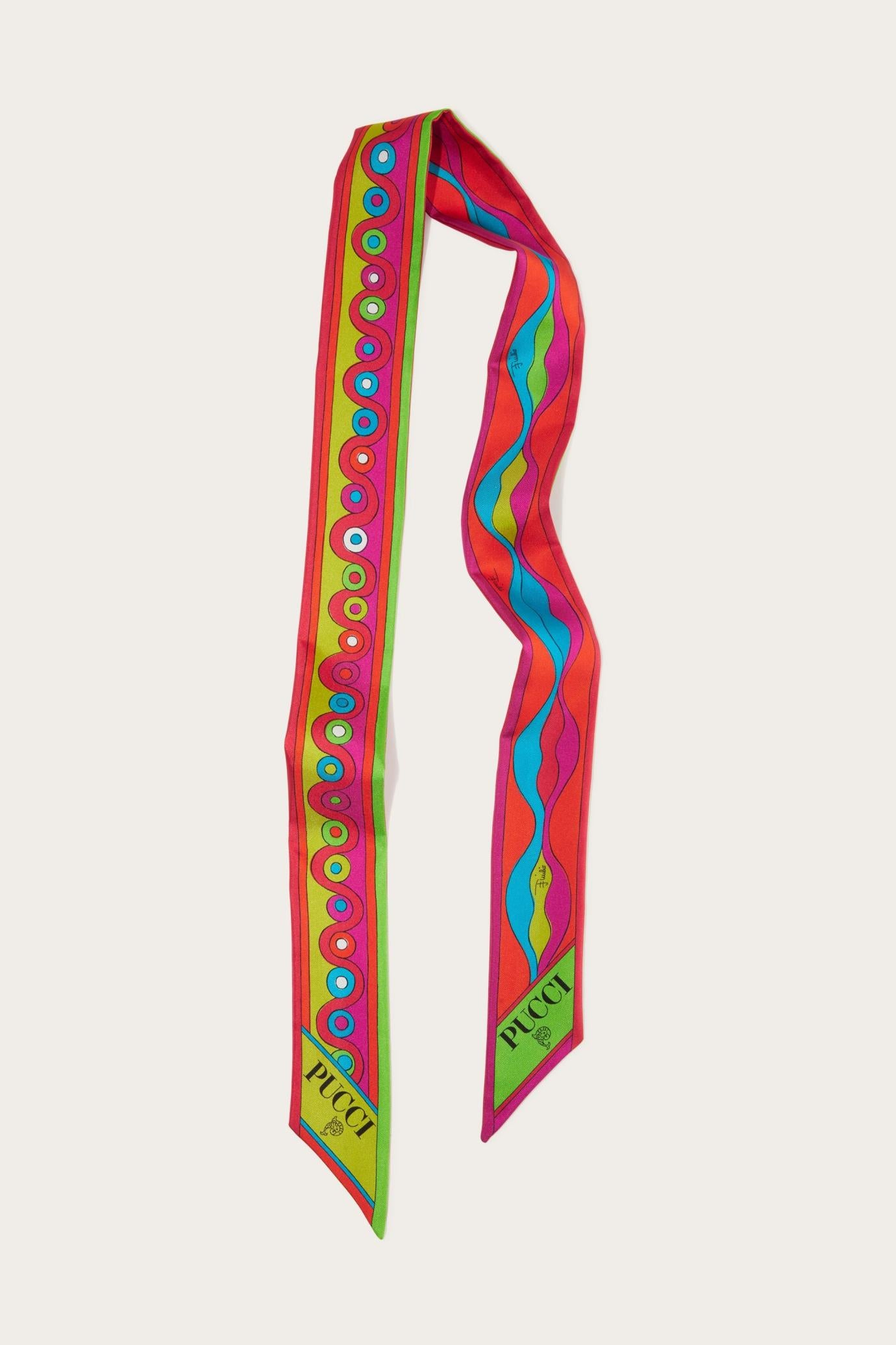 PUCCI Silks | Women Iride-Print Silk Twill Scarf