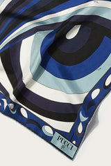 PUCCI Silks | Women Iride-Print Small Silk-Twill Carré