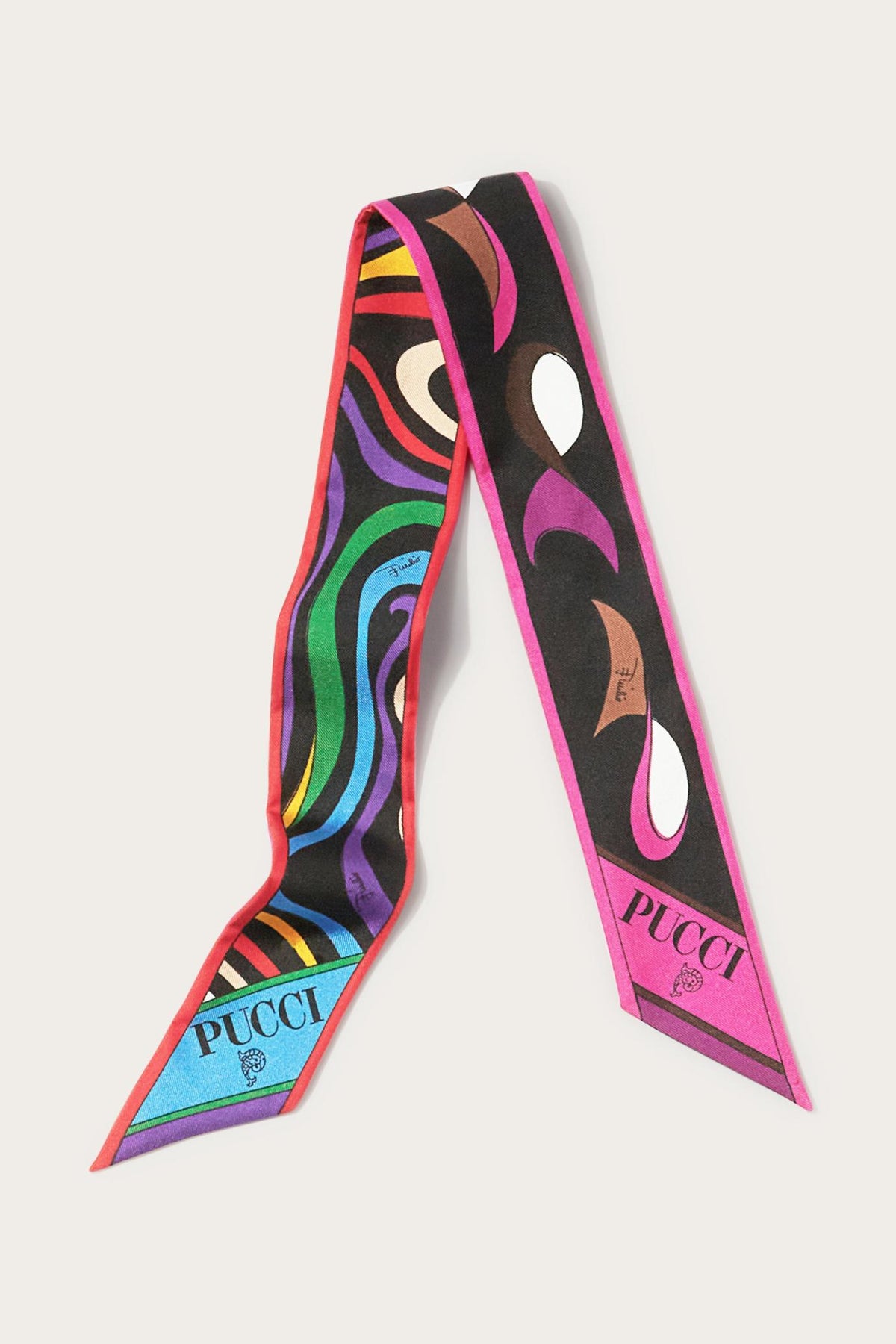 PUCCI Silks | Women Marmo And Pesci-Print Silk Twill Scarf