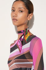 PUCCI Silks | Women Marmo And Pesci-Print Silk Twill Scarf