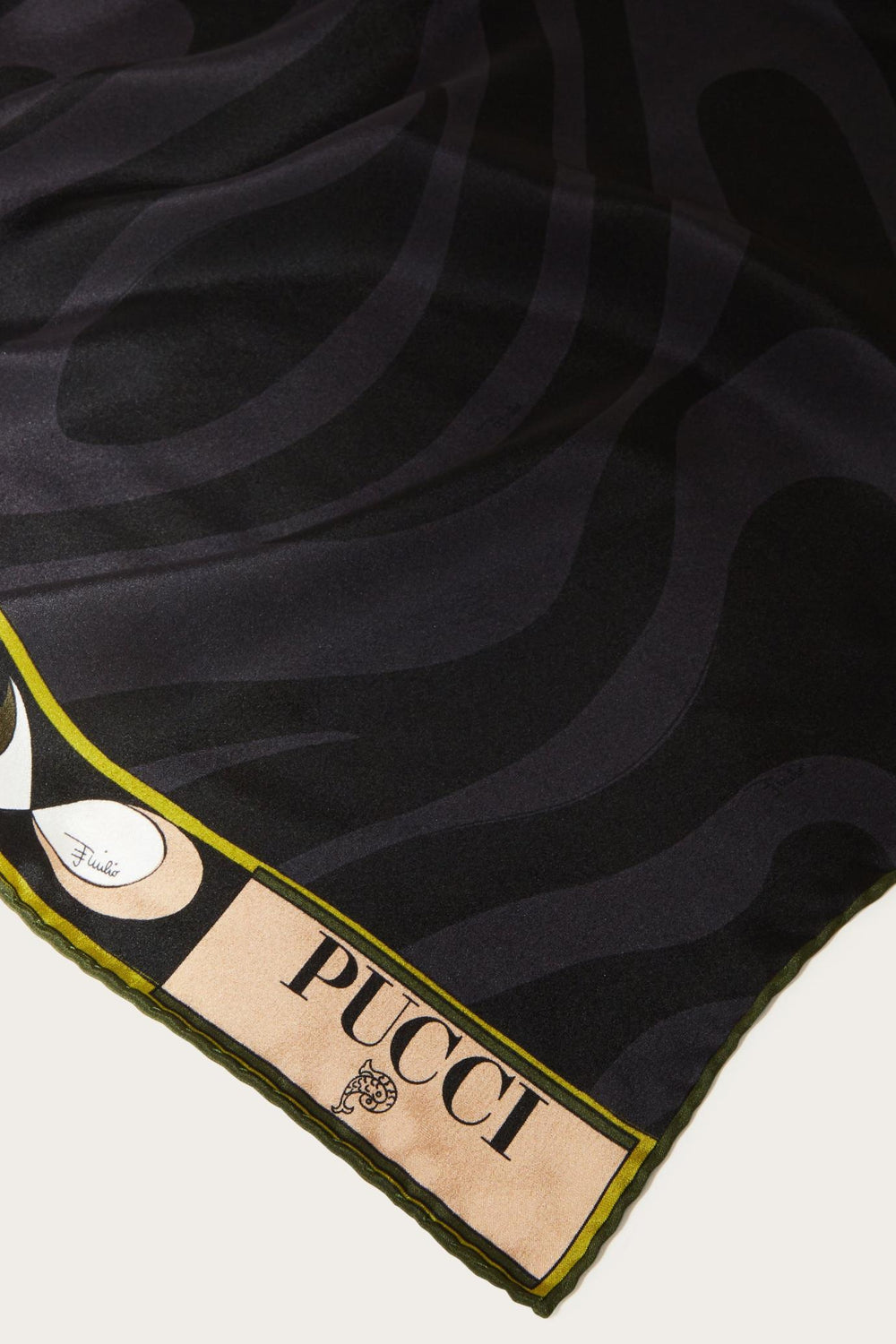 PUCCI Silks | Women Marmo And Pesci-Print Silk-Twill Stole
