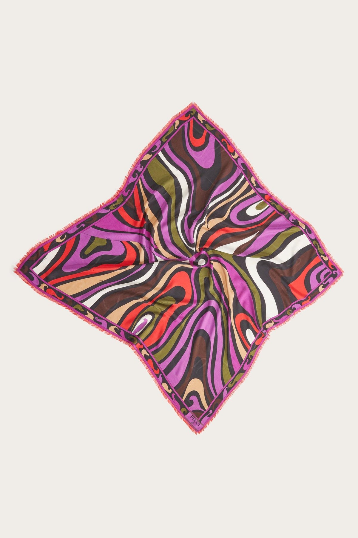 PUCCI Silks | Women Marmo-Jacquard Large Scarf