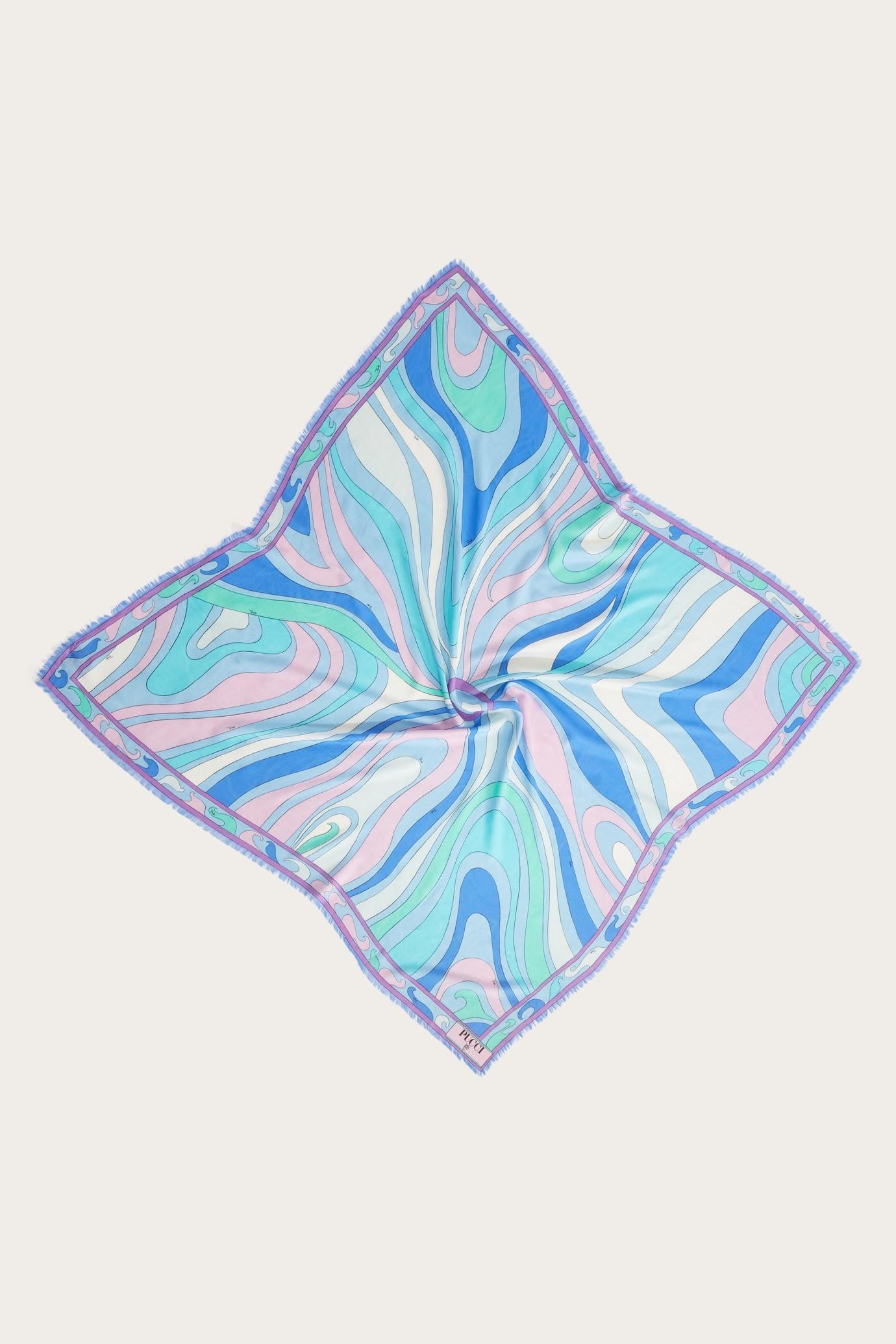 PUCCI Silks | Women Marmo-Jacquard Large Scarf