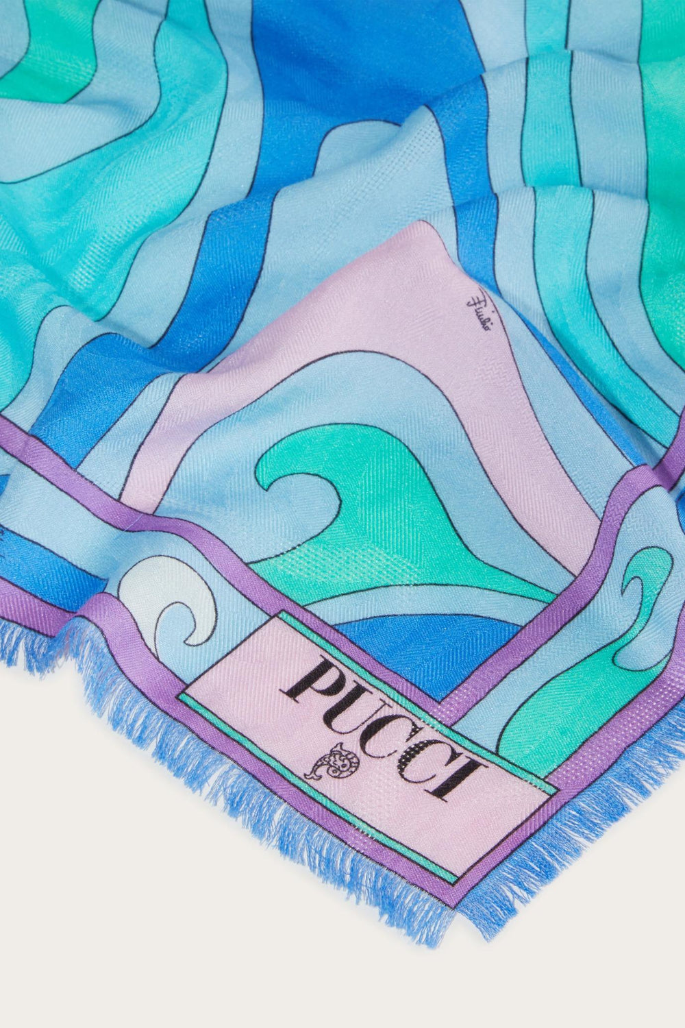 PUCCI Silks | Women Marmo-Jacquard Large Scarf