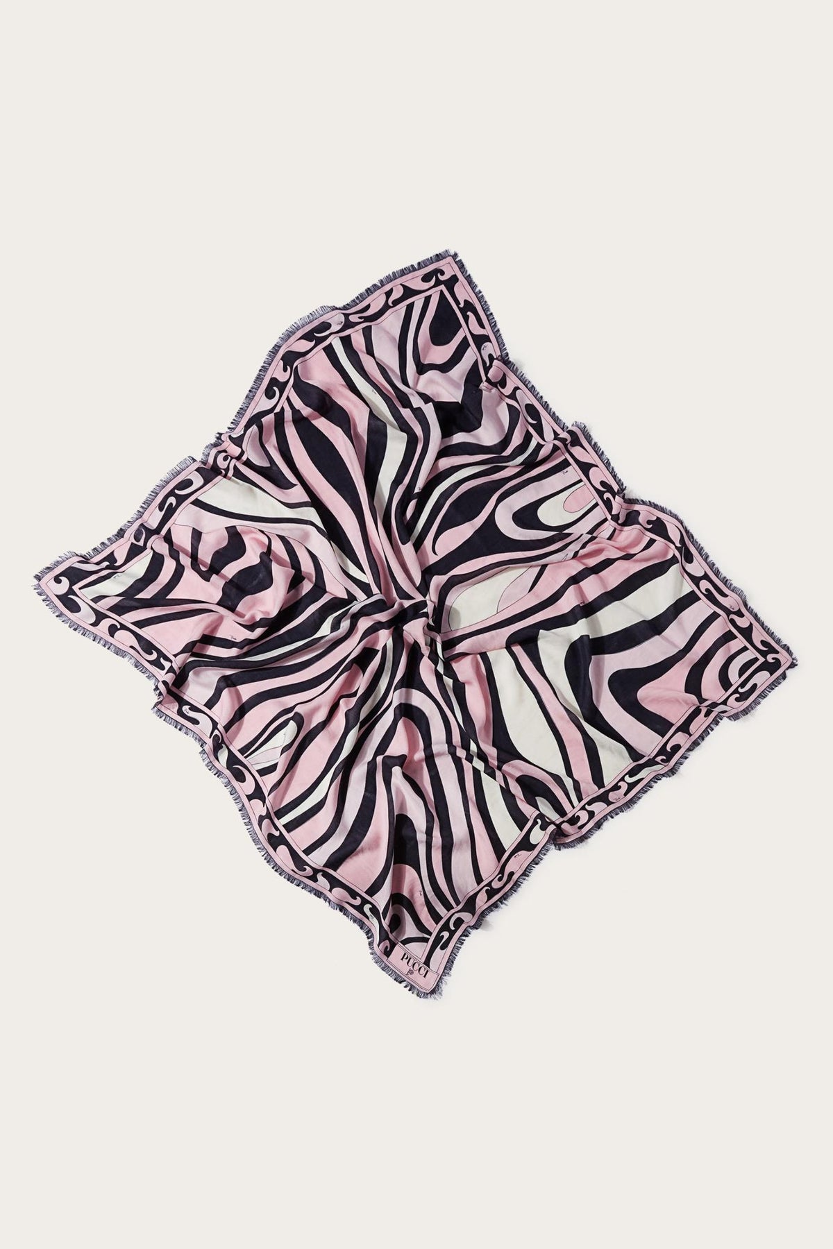 PUCCI Silks | Women Marmo-Print Large Scarf