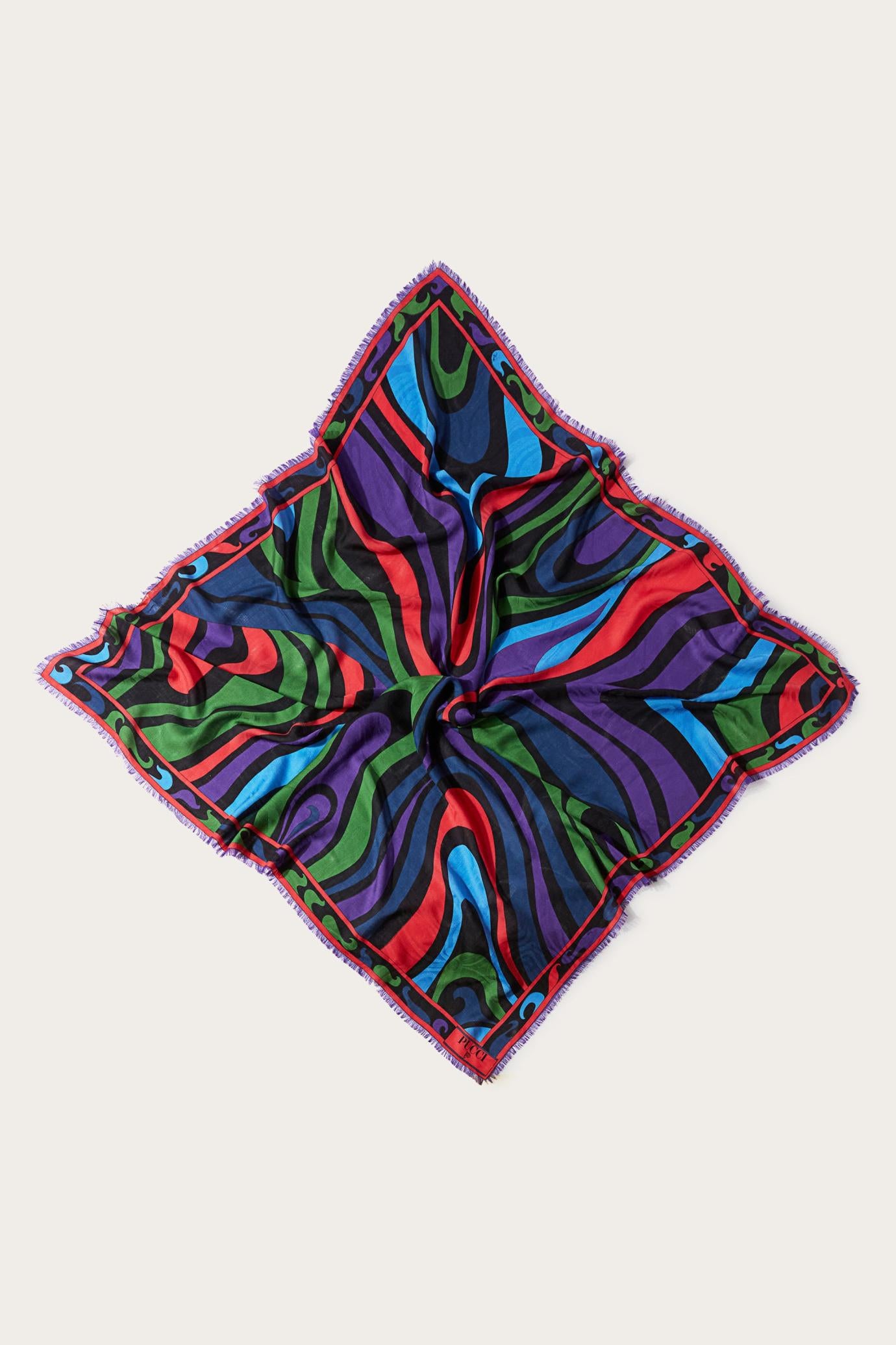 PUCCI Silks | Women Marmo-Print Large Scarf