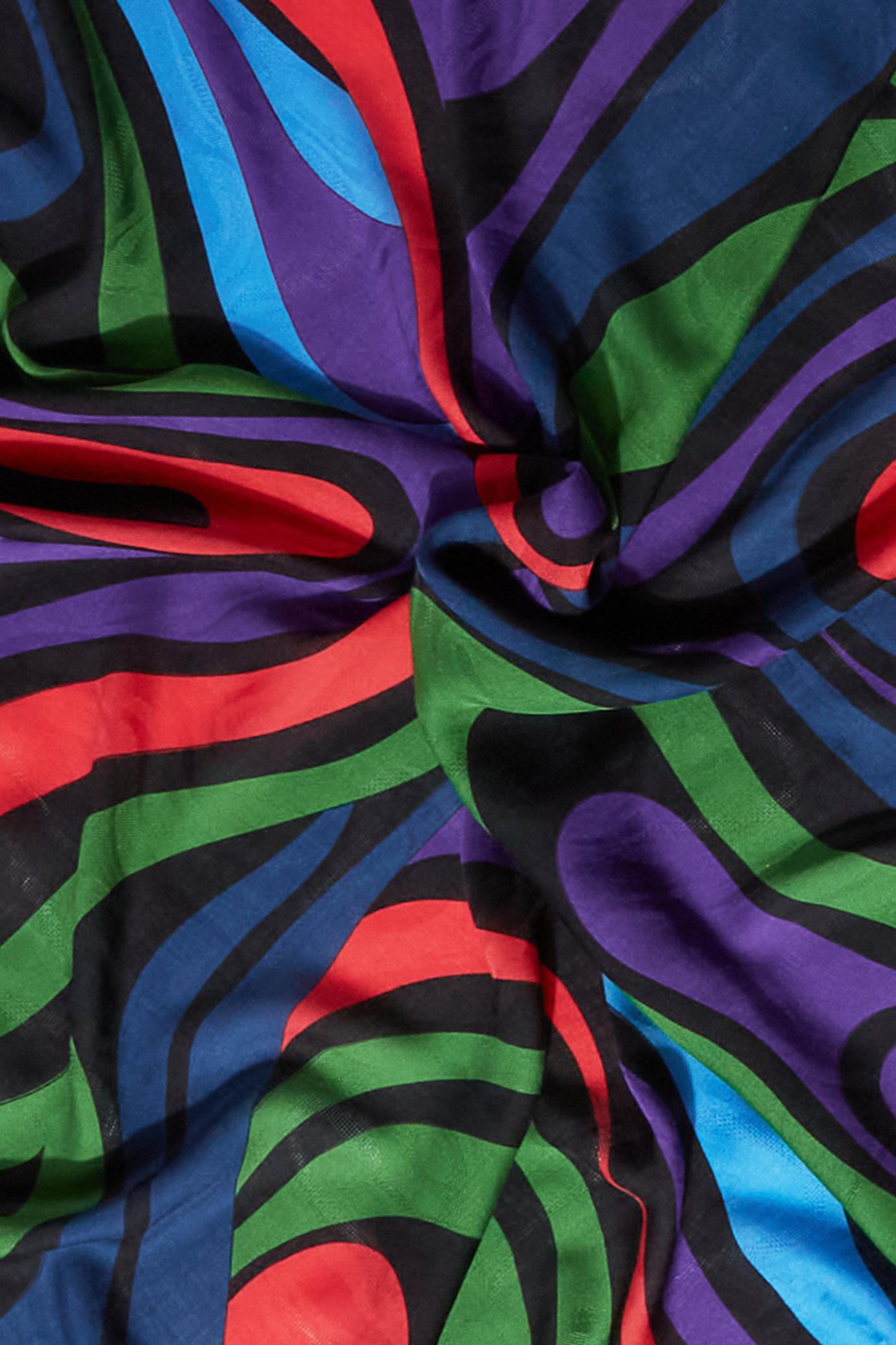 PUCCI Silks | Women Marmo-Print Large Scarf