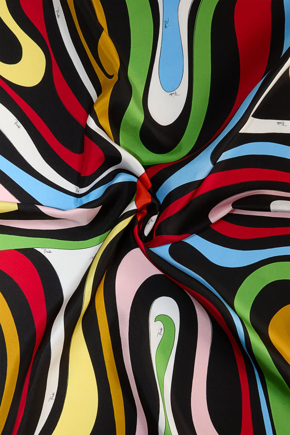 PUCCI Silks | Women Marmo-Print Large Silk-Twill Carré