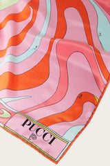 PUCCI Silks | Women Marmo-Print Silk-Twill Stole