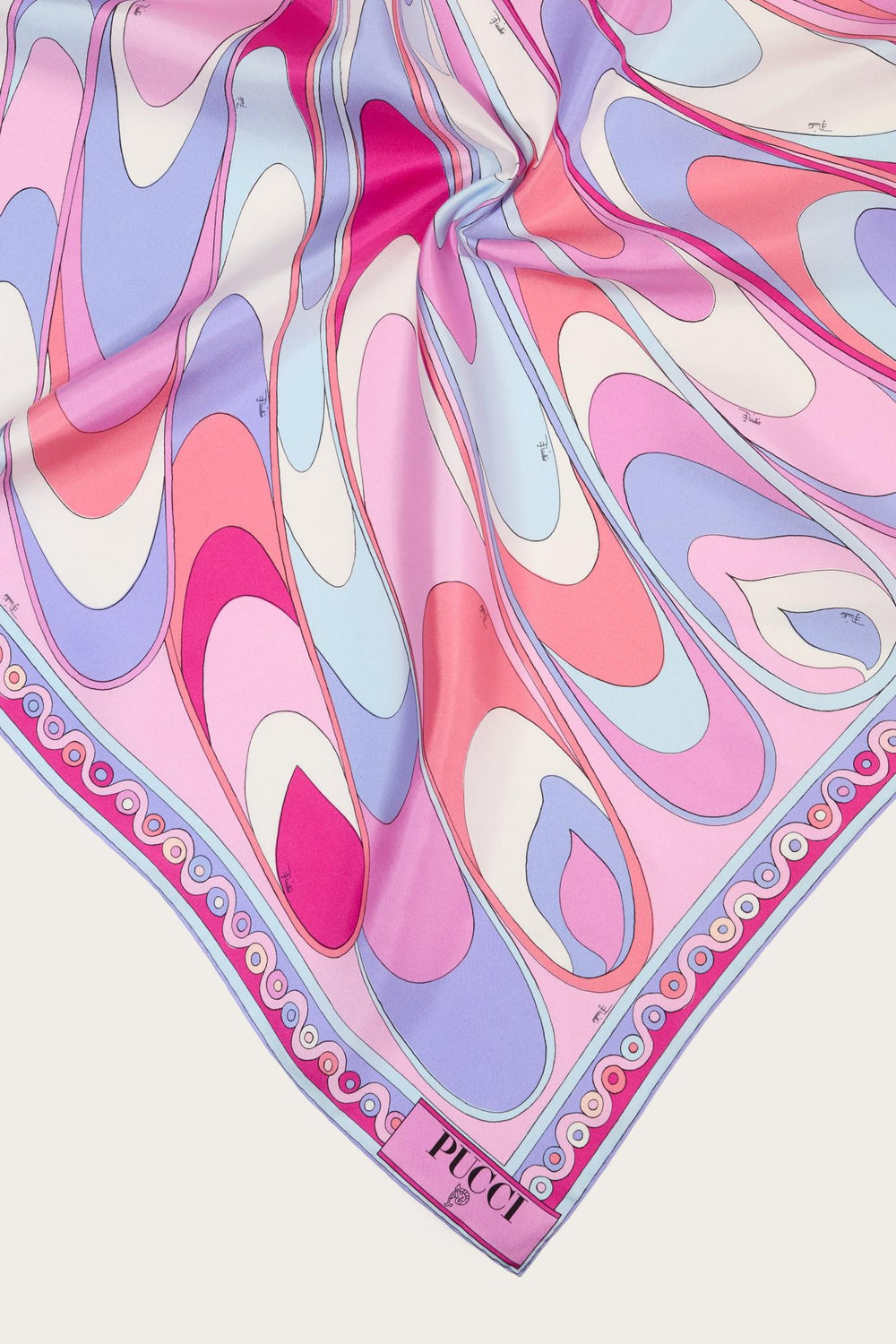 PUCCI Silks | Women Onde-Print Silk Scarf