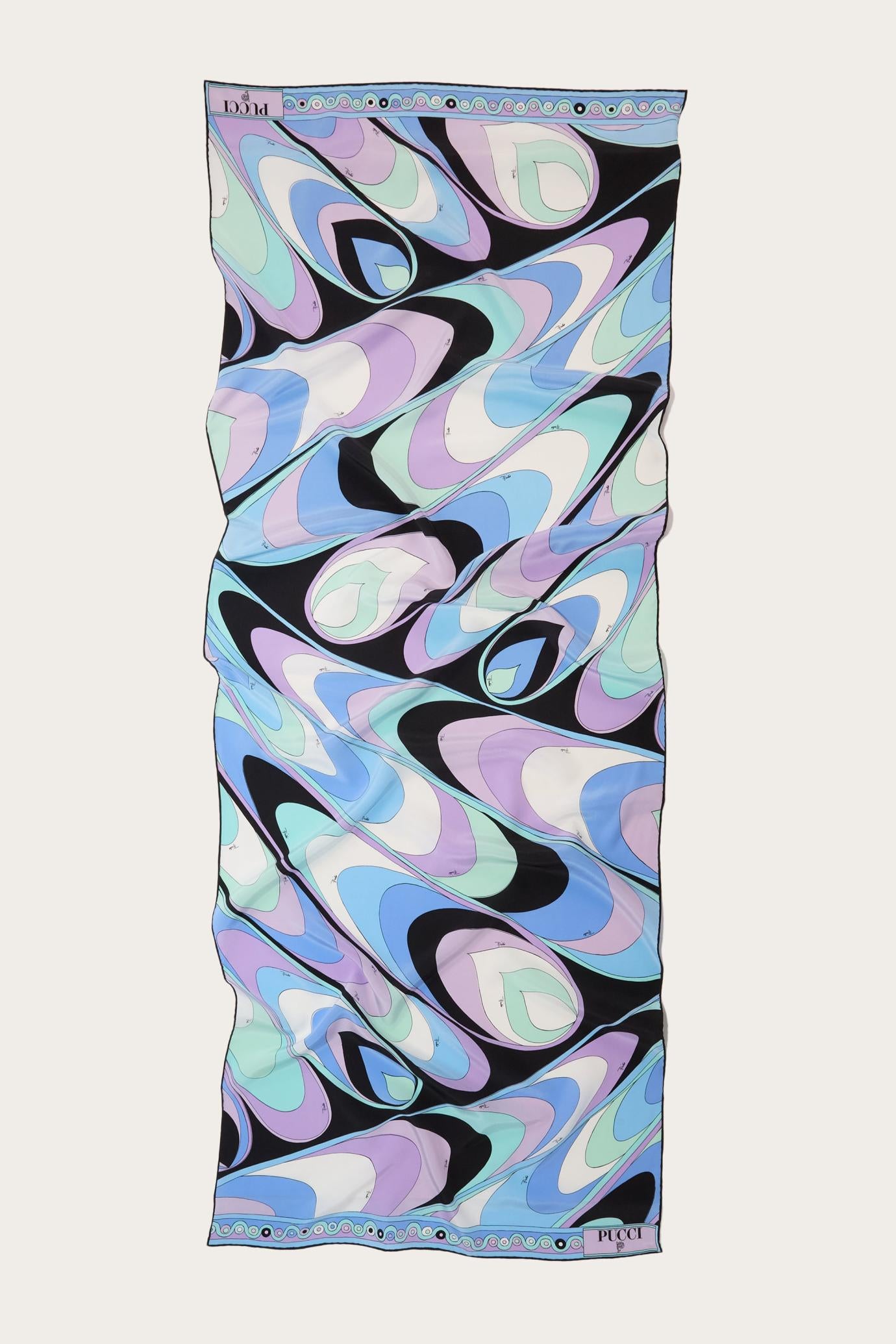 PUCCI Silks | Women Onde-Print Silk Stole