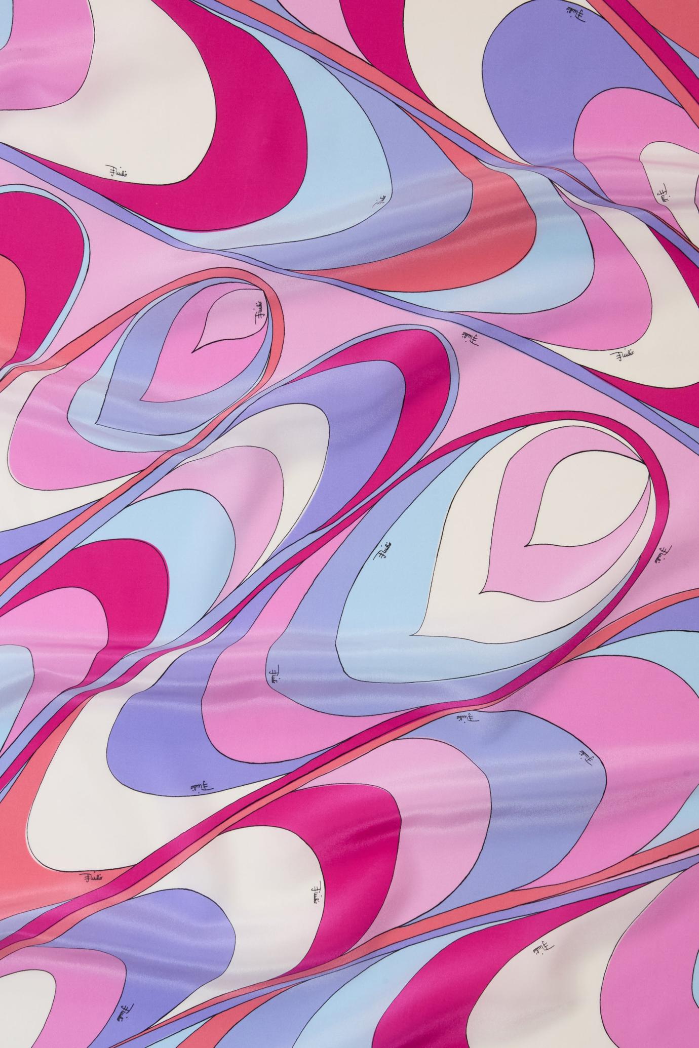 PUCCI Silks | Women Onde-Print Silk Stole