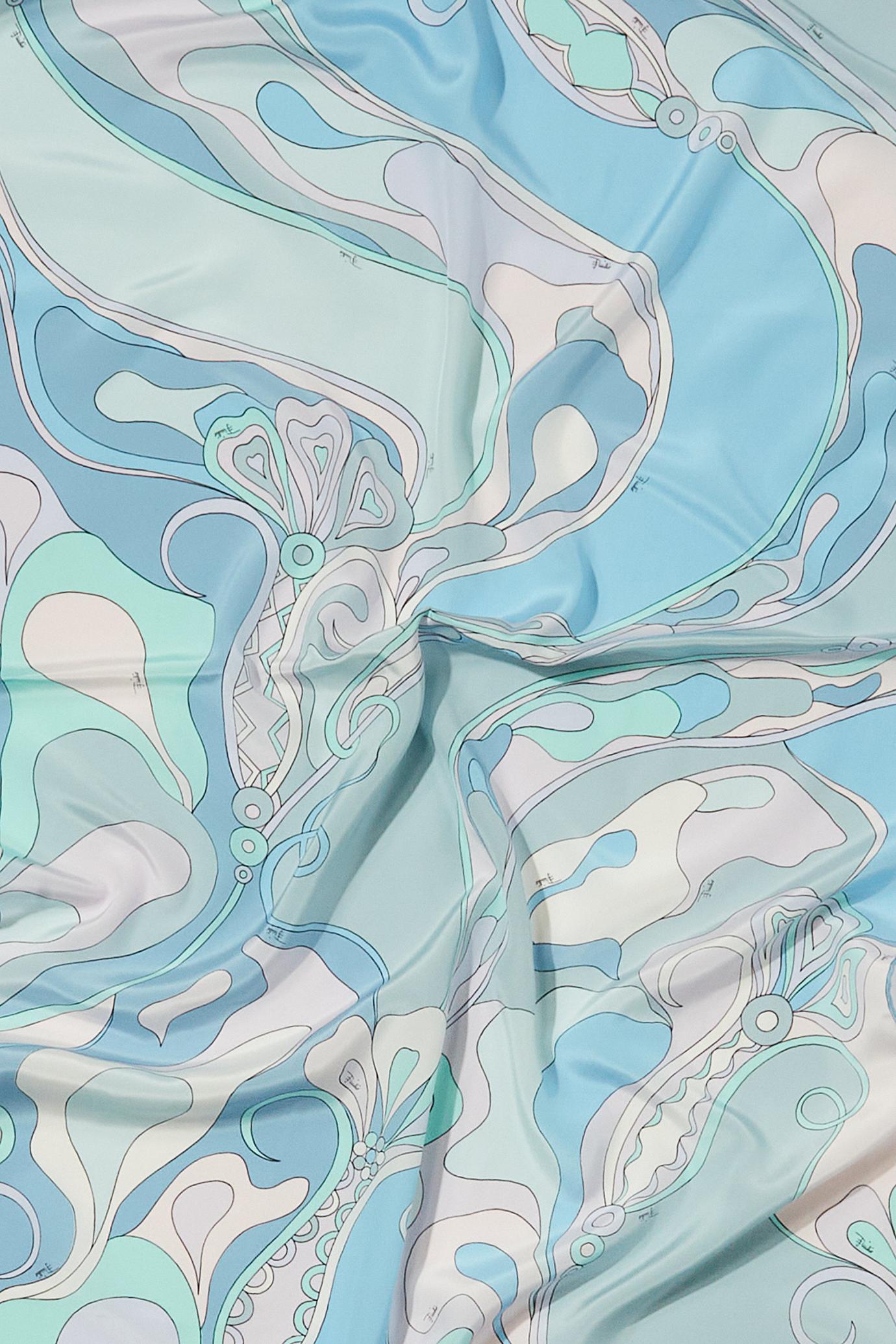 PUCCI Silks | Women Orchidee-Print Silk Stole