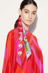PUCCI Silks | Women Orchidee-Print Silk-Twill Scarf