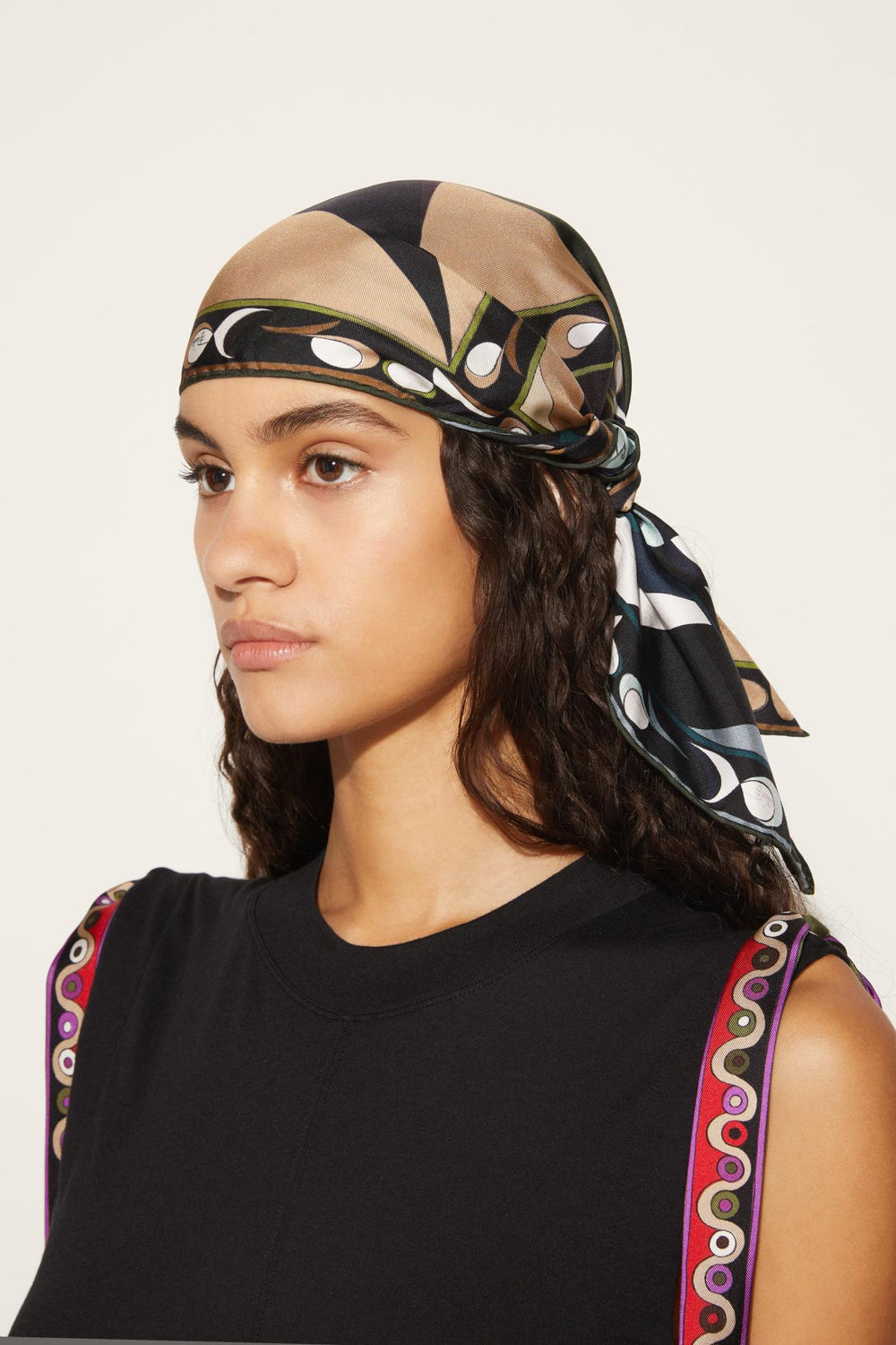 PUCCI Silks | Women Pesci-Print Large Silk-Twill Scarf