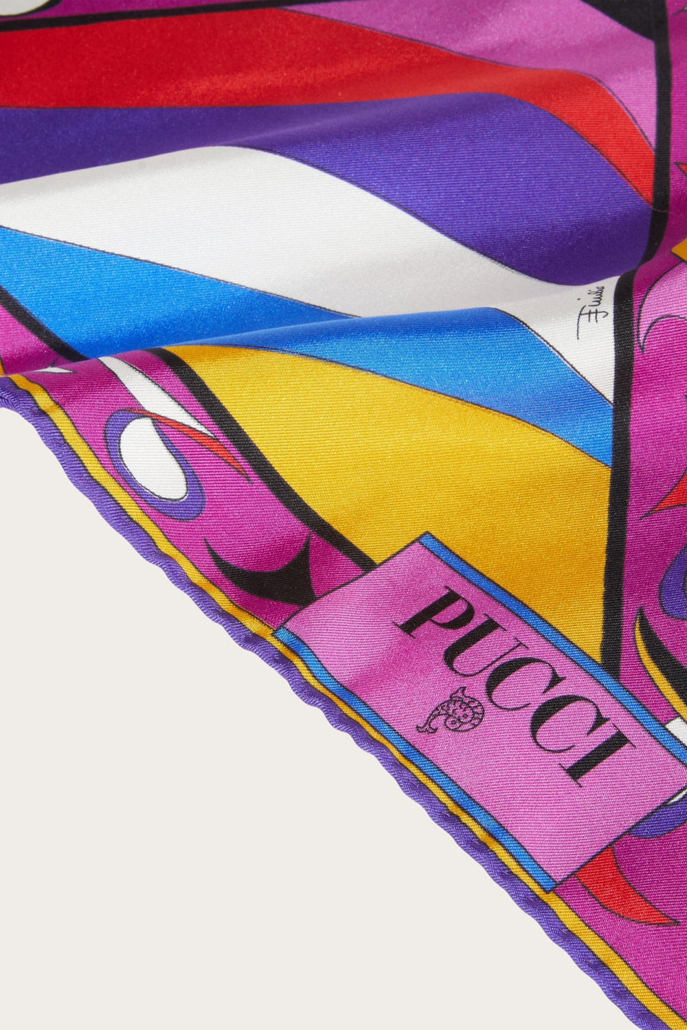 PUCCI Silks | Women Pesci-Print Large Silk-Twill Scarf