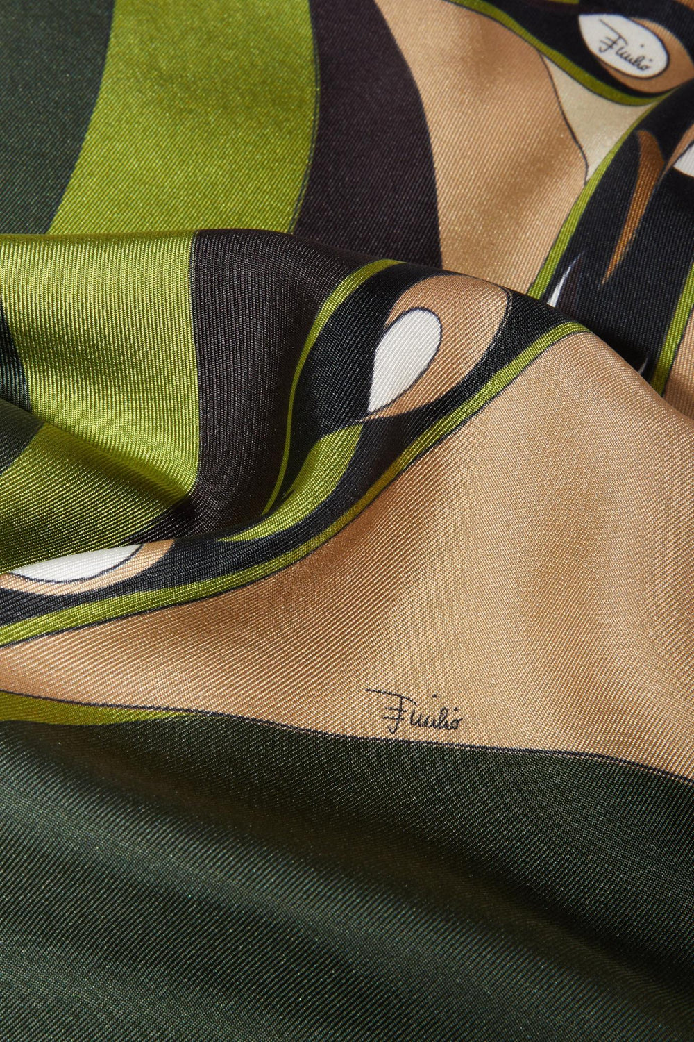 PUCCI Silks | Women Pesci-Print Large Silk-Twill Scarf