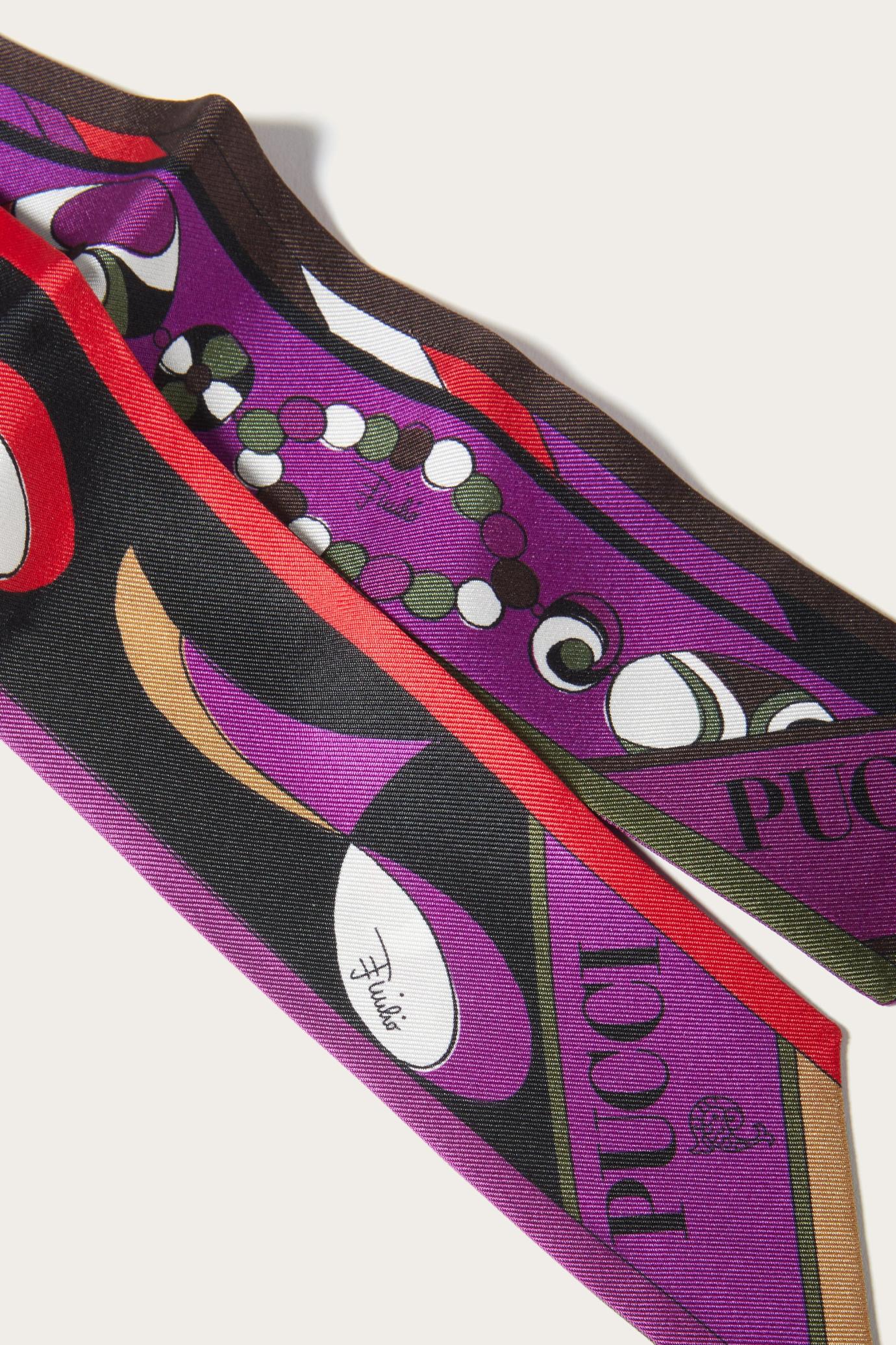 PUCCI Silks | Women Pesci-Print Silk-Twill Scarf