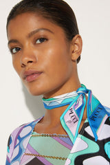PUCCI Silks | Women Rombi-Print Silk-Twill Scarf