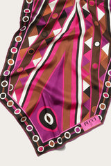 PUCCI Silks | Women Vivara-Print Silk-Twill Losange