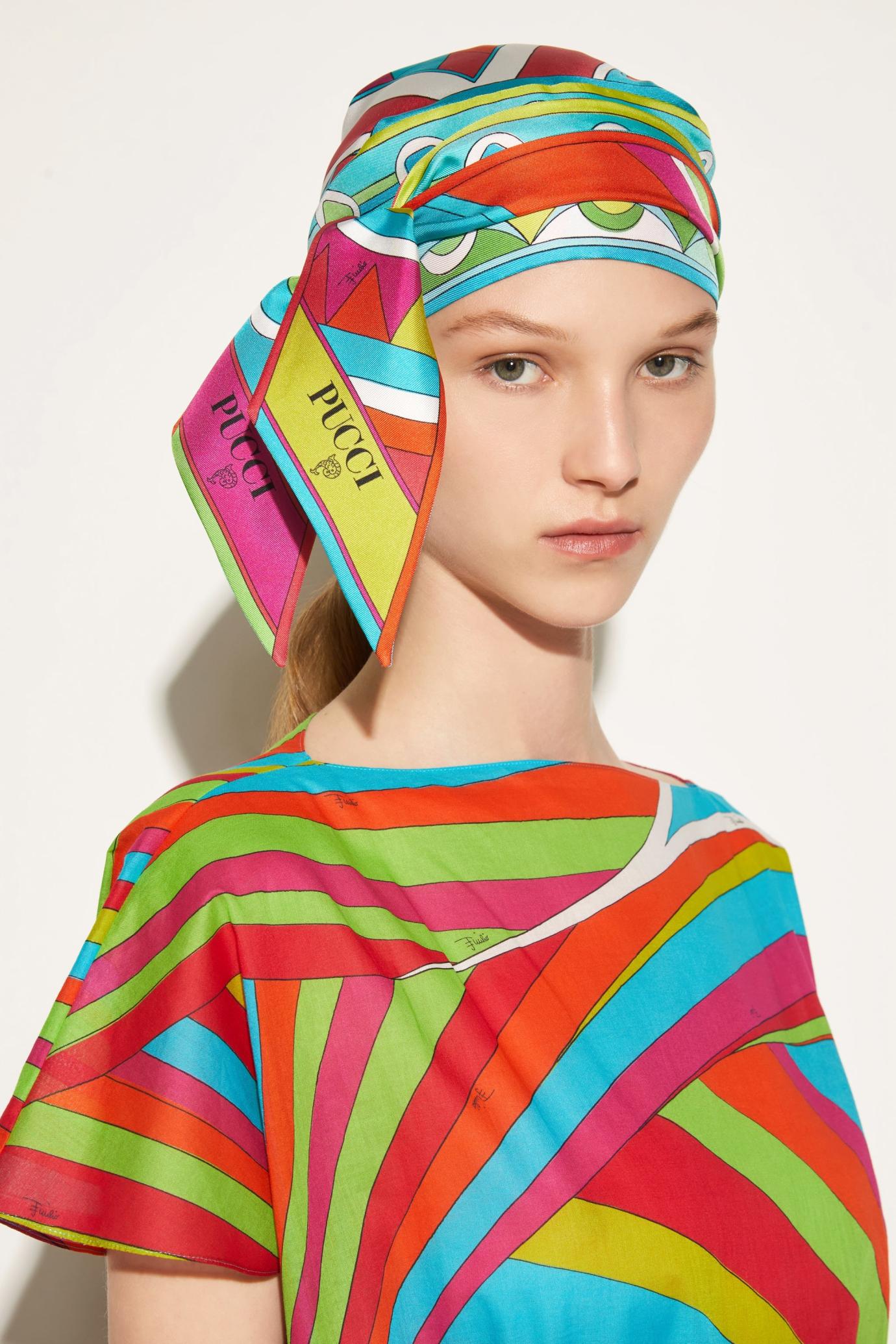 PUCCI Silks | Women Vivara-Print Silk-Twill Scarf