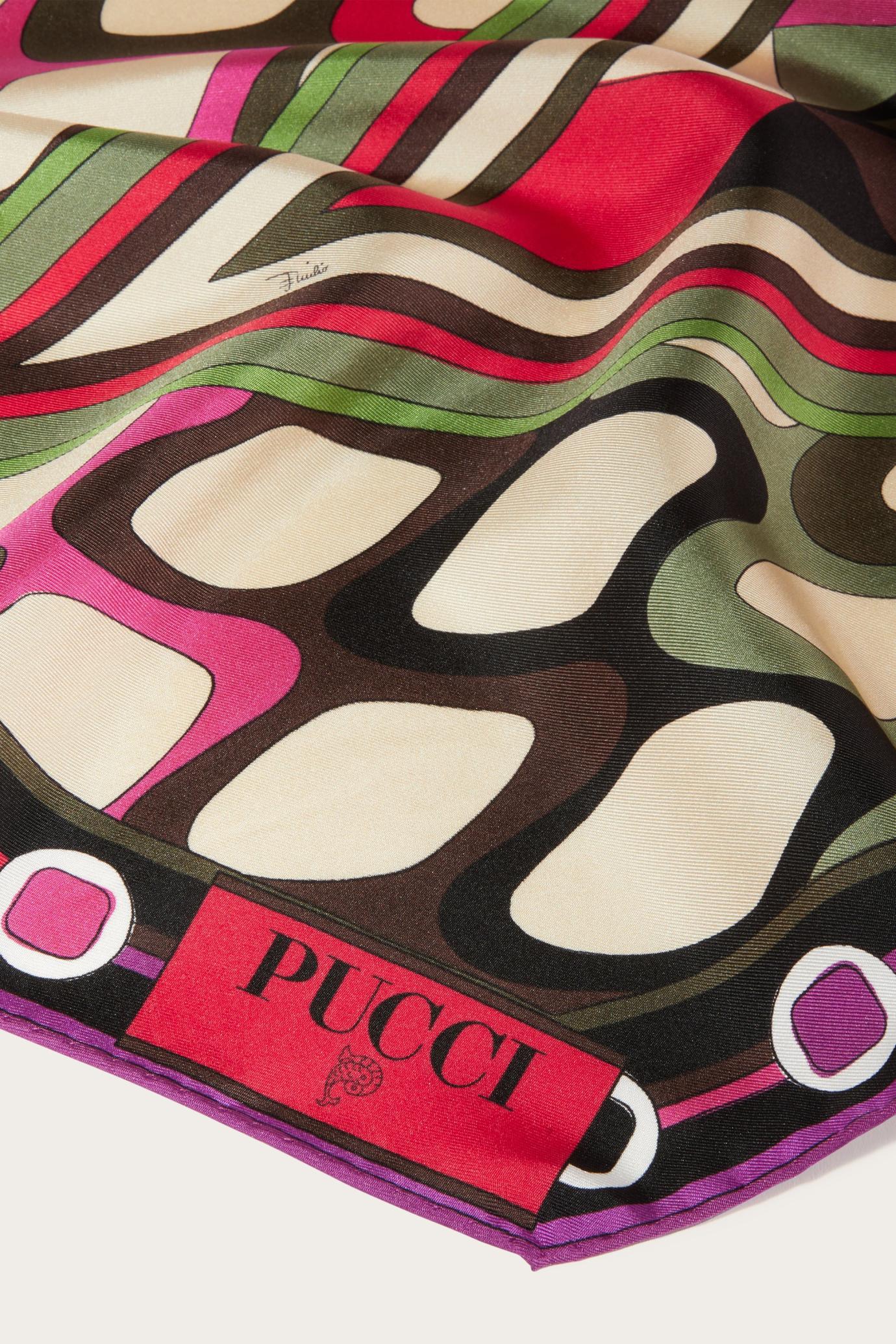 PUCCI Silks | Women Vivara-Print Silk-Twill Scarf