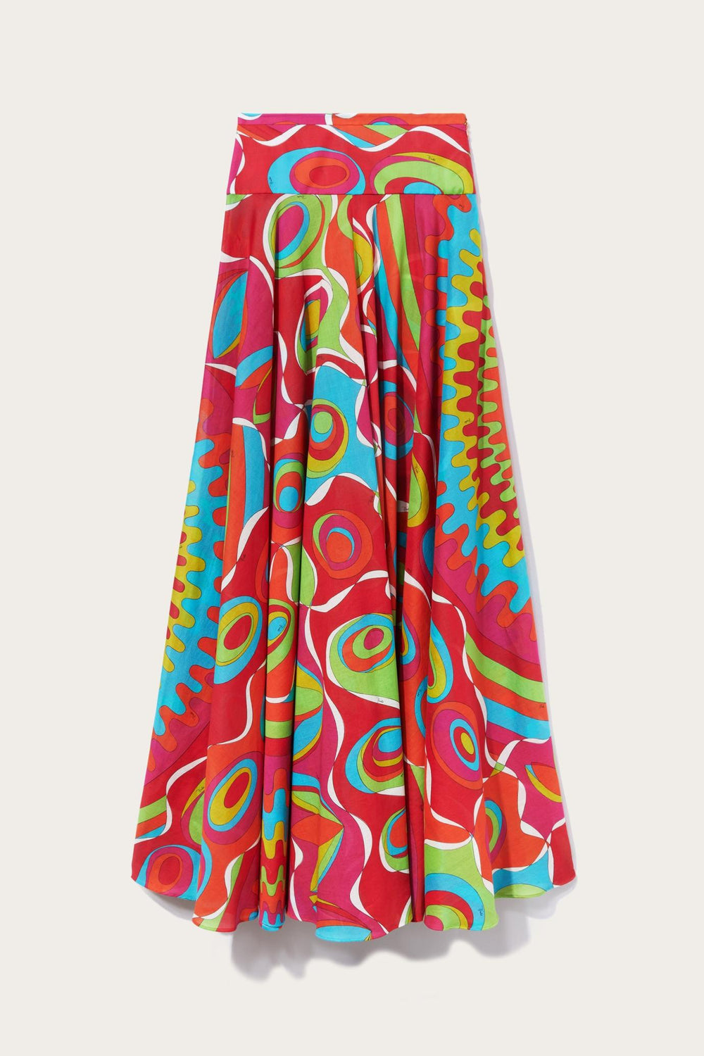 PUCCI Skirts | Women Bersaglio-Print Cotton Long Skirt