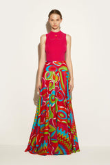 PUCCI Skirts | Women Bersaglio-Print Cotton Long Skirt