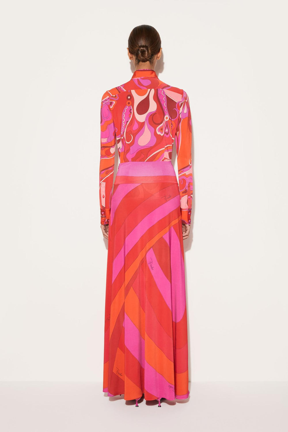 PUCCI Skirts | Women Iride-Print Long Skirt