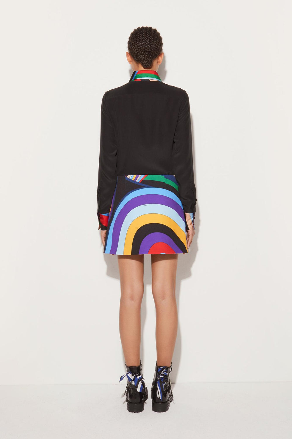 PUCCI Skirts | Women Iride-Print Mini Skirt