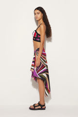PUCCI Skirts | Women Iride-Print Silk-Twill Skirt